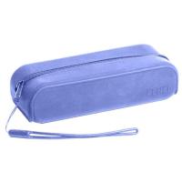 Estuche portatodo silicona azul, 1 cremallera, 400185157 ENRI, 19x7x5 cm
