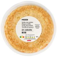 Tortilla de patata sin cebolla EROSKI, 1 ud., 600 g