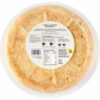 Tortilla de patata sin cebolla EROSKI, 1 ud., 600 g