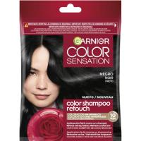 Champú retoca raices negro 1.0 GARNIER COLOR SENSATION, 40 ml