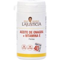 Aceite de onagra y Vitamina E ANA MARIA LAJUSTICIA, bote 80 uds