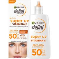 Crema solar facial con vitamina C FP50+ DELIAL, bote 40 ml
