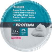 Queso fresco batido proteínas 0% MG  EROSKI, tarrina 500 g