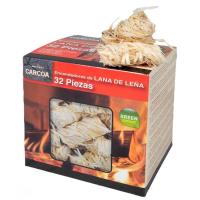 Pastillas de lana de leña CARCOA, pack 32 uds Pastillas de lana de leña CARCOA, pack 32 uds