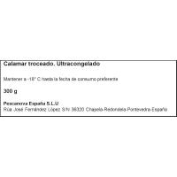 PESCANOVA txibia zatitua, erretilua 300 g