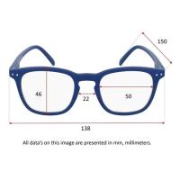 Gafa presbicia blue rubb 1,0 SILAC, 1 ud