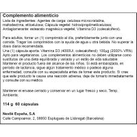 Vitamina D3 4000 UI SOLGAR, bote 60 uds