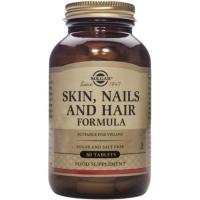 Vitaminas para pelo, piel y uñas SOLGAR, bote 60 uds