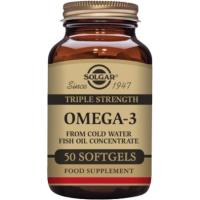 Omega-3 EPA & DHA triple fuerza SOLGAR, bote 50 uds