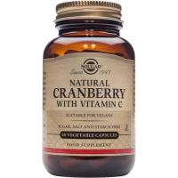 Arándano rojo Vitamina C SOLGAR, bote 60 uds