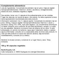 Arándano rojo Vitamina C SOLGAR, bote 60 uds