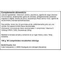 Vitamina C 1000 mg escaramujo NATURE'S BOUNTY, bote 60 uds
