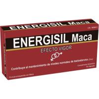 Complemento alimenticio efecto vigor ENERGISIL MACA, caja 30 uds