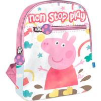 DISNEY 402309 Peppa Pig Non Stop Play motxila ertaina, 29x24x9,5 cm