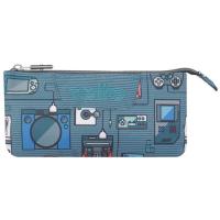 Estuche tres compartimentos Videoconsolas Tablero TOTTO, 22x11x3,5 cm