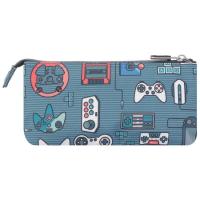 Estuche tres compartimentos Videoconsolas Tablero TOTTO, 22x11x3,5 cm