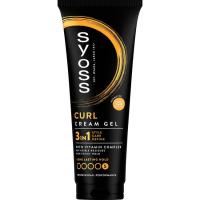 Gomina para pelo rizado curl control SYOSS, tubo 250 ml