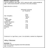 Bebida vegetal proteína ECOCESTA, brick 1 l