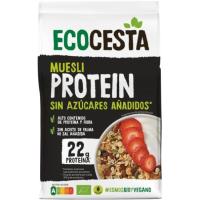 Muesli protein sin azúcares añadidos bio ECOCESTA, bolsa 375 g