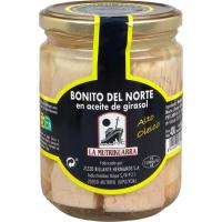 Bonito del norte en aceite de girasol MUTRIKUARRA, frasco 400 g