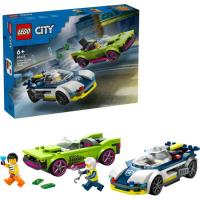 Coche de policía y potente deportivo, edad rec:+6 años LEGO City Police