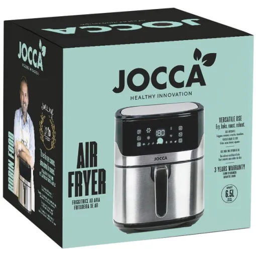 Freidora aire sin aceite, 1600 W, 6,5 litros, 2192 JOCCA