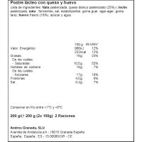 Tarta de queso DHUL, pack 2x100 g