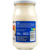 Mayonesa EROSKI, frasco 450 ml