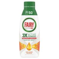 Lavavajillas máquina gel antiolor FAIRY, botella 50 dosis