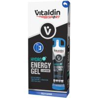 Hydrogel caffeine Sport VITALDIN, pack 3 uds