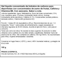 Hydrogel caffeine Sport VITALDIN, pack 3 uds