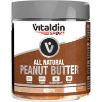 Crema de cacahuete smooth Sport VITALDIN, frasco 500 g Crema de cacahuete smooth Sport VITALDIN, frasco 500 g