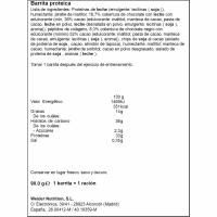 Barrita proteica de doble sabor chocolate  WEIDER, pack 3 uds