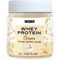 Crema proteica de choco blanco whey protein WEIDER, bote 250 g