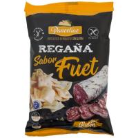 Regaña sin gluten sabor fuet ANCELIAC, bolsa 80 g