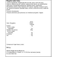 Regaña sin gluten sabor barbacoa PANCELIAC, bolsa 80 g