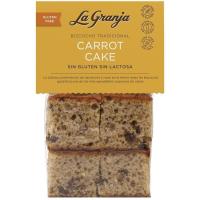 Carrot cake s/ gluten s/ lactosa LA GRANJA, paquete 350 g