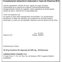 Vitamina B12 +FORM, caja 30 uds