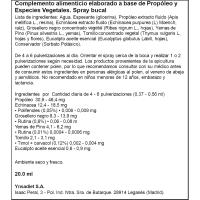 Spray bucal con propoleo 0% azúcar NATURTIERRA, bote 20 ml