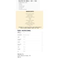 Galletas de canela BIO NATRULY, caja 125 g