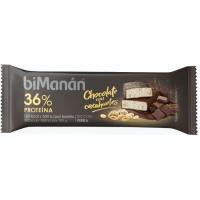 Barrita 36% proteina sabor cacahuete BIMANAN Fit, 1 ud, 35 g