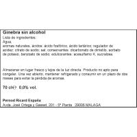 Bebida sin alcohol 0,0 BEEFEATER, botella 70 cl