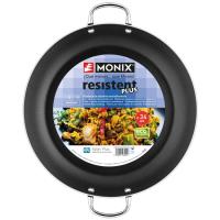 Paellera de aluminio Resistent Plus, apta para todo tipo de cocinas MONIX, Ø34 cm