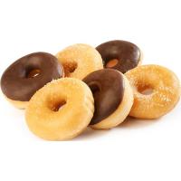 Mini berlina de azúcar y chocolate EROSKI, bandeja 6 uds