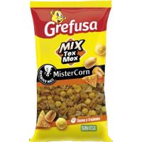 Surtido de aperitivos tex mex GREFUSA MISTERCORN, bolsa 155 g