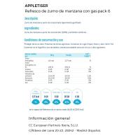 Refresco de zumo de manzana APPLETISER, pack 6x27,5 cl