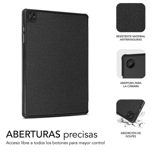 Funda negra para tablet Samsung Galaxy A9+ SUBBLIM