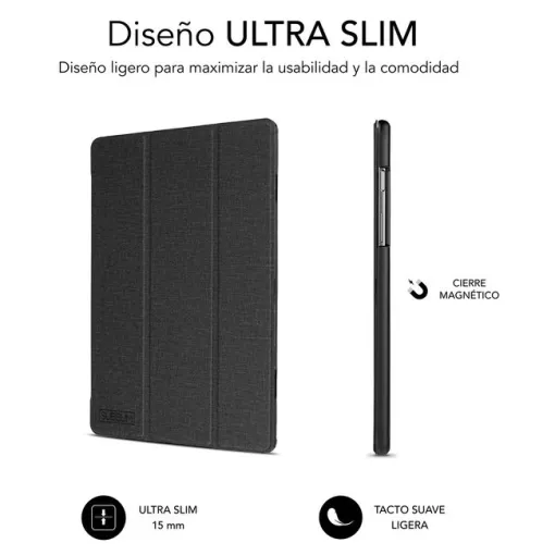 Funda negra para tablet Samsung Galaxy A9+ SUBBLIM