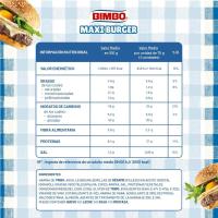 Maxi burger BIMBO, 4 uds, 290 g