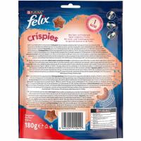 Crispies de salmón para gato FÉLIX, bolsa 180 g